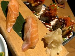 三文鱼腩手握寿司-渔寿司·日本料理(艾尚天地店)