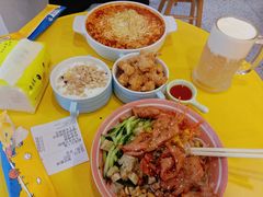芝士年糕热捞擀面皮-嗨皮儿·现蒸面皮(抄纸巷店)