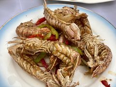 椒盐皮皮虾-来之顺海鲜菜馆·青岛菜·始于1993(栈桥店)