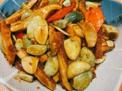 绿蒜烧肚条-南来顺饭庄·清真(南菜园店)
