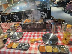-生火火·地摊小炉子烧烤自助.鲜切牛羊肉(龙湖北城天街店)