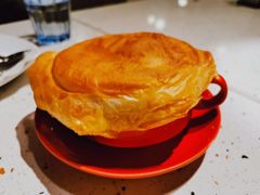 酥皮奶油蛤蜊汤-必胜客(海滨店)