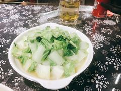 蒜泥青菜-国生茶庄·地道农家菜团建活动