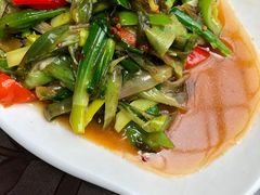 清炒血笋-龙姐私房菜(和顺古镇店)
