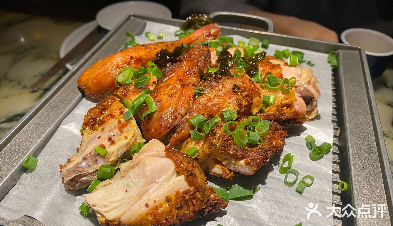 「干锅有机花菜」这个好吃