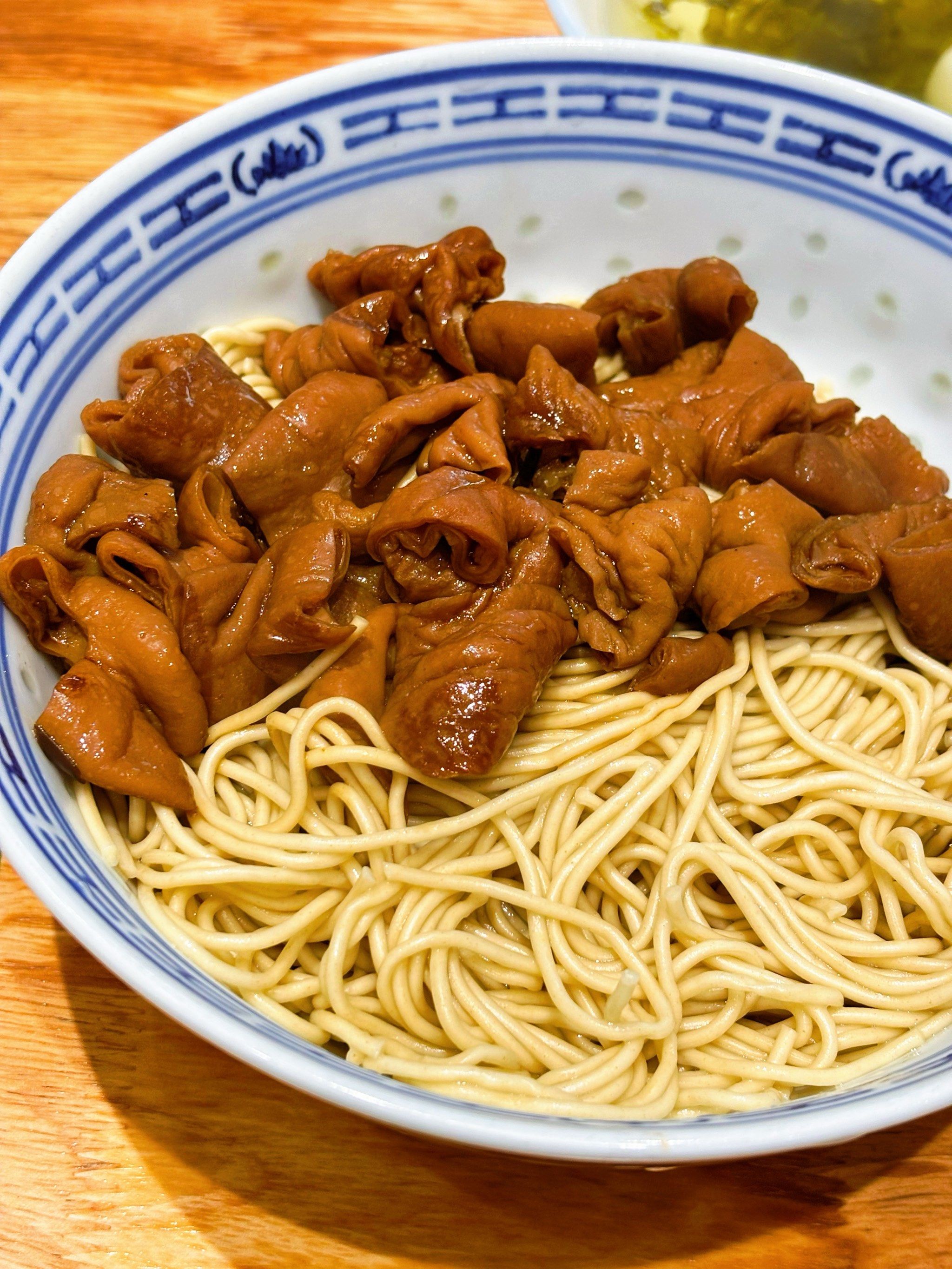 一碗大肠面的幸福滋味