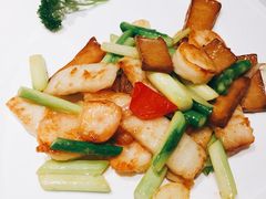 绿芦笋炒带子-俏江南(东方广场店)