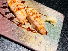 火炙三文鱼手握-無境·匠心日本料理(汉街店)