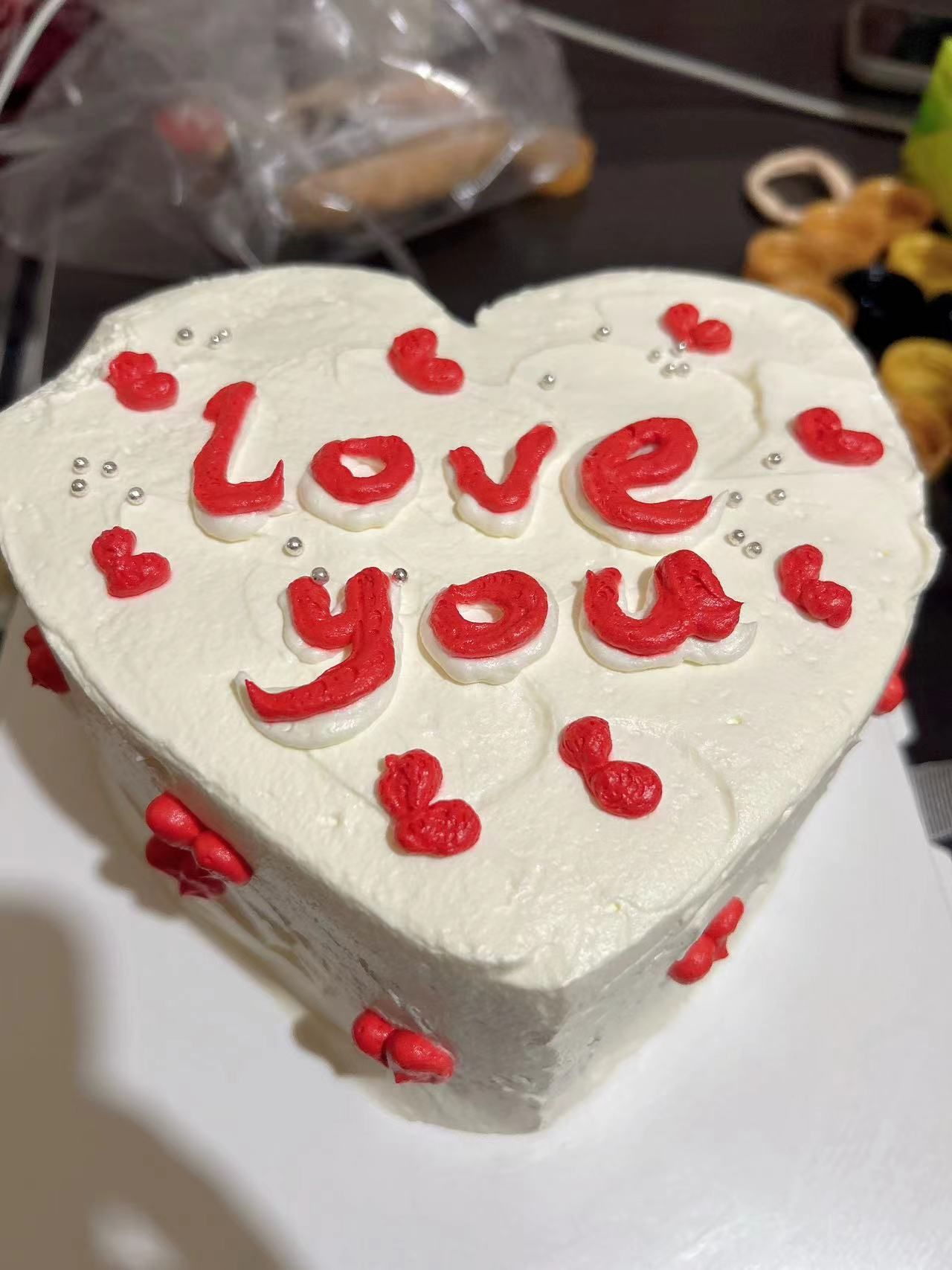 心形蛋糕,甜蜜爆棚❤️