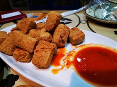 干炸臭豆腐-新凯旋烧烤·燕姐千岛湖土菜