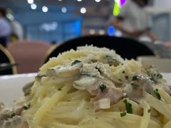 奶油培根意大利面-Lilliput·粒粒堡亲子餐厅(嘉定宝龙店)