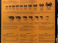 菜单-Ministry of Crab(科伦坡店)