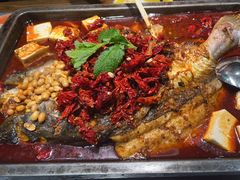 -探鱼·鲜青椒爽麻烤鱼(中天广场店)
