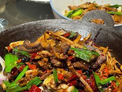 干锅干竹笋腊味-湘盛园湖南土菜馆