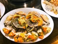 野生本地红膏蟹-凯华海鲜火锅·传承三十六年