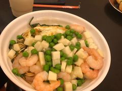 清炒虾仁葱油拌面-白玉兰食品(汇联商厦店)