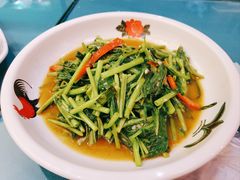 叁巴酱炒空心菜-My Way Town买味堂·东南亚餐厅(亦庄店)
