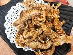 椒盐濑尿虾-九號渔港·蒸汽海鲜·粤菜茶点(八卦岭店)