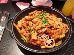 干锅牛蛙-渝蛙馆(新百店)
