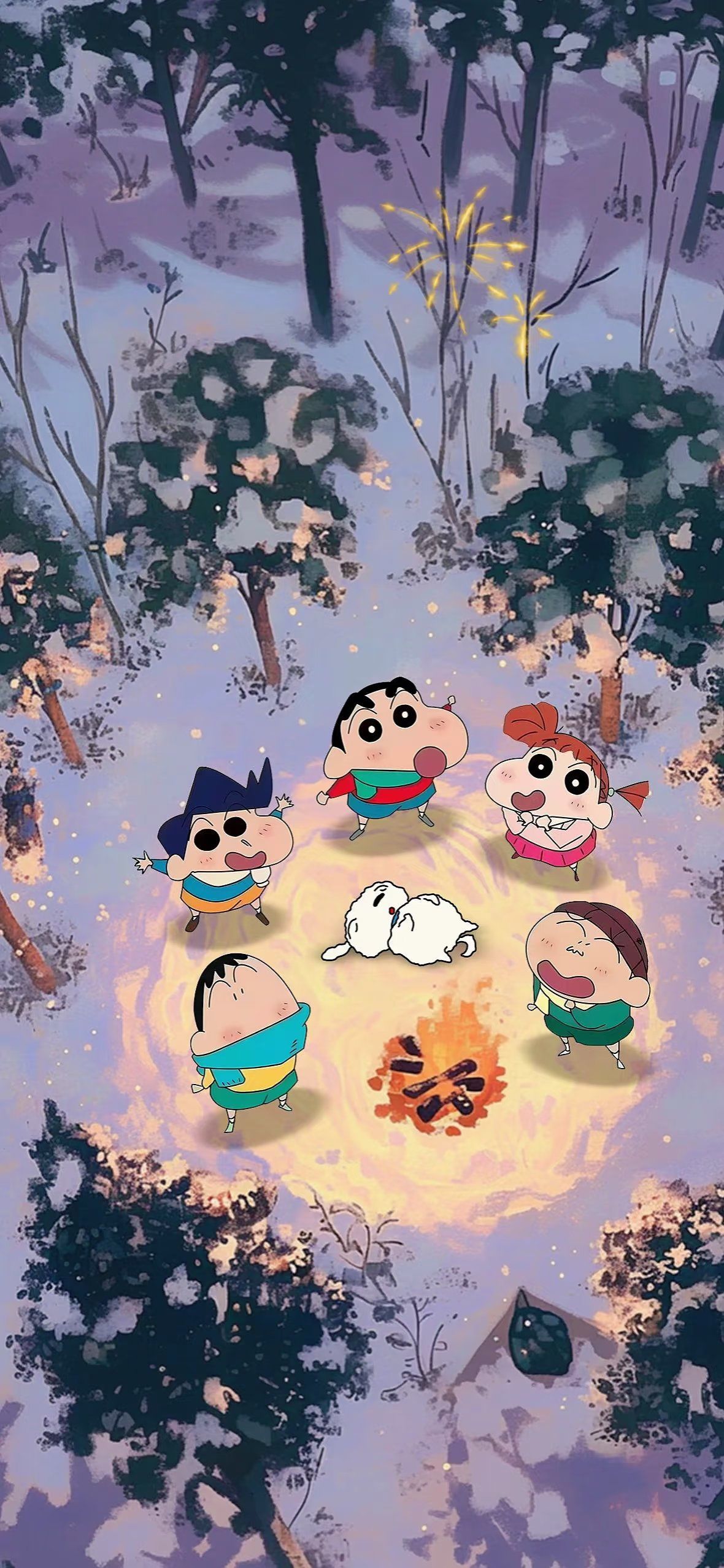 新年就是要用蜡笔小新壁纸!