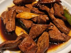 爆炒厚切猪肝-松鹤楼面馆(中洲湾店)