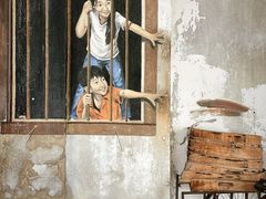 -槟城街头艺术街区