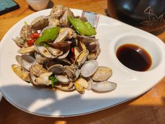 辣炒花蛤-食鸡公社辣子鸡·潍坊菜·烧烤