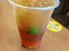 冰柠檬茶-新加坡Zam Zam餐馆