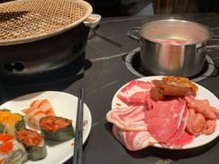 -韩京炭火烤肉自助料理(柯桥万达店)