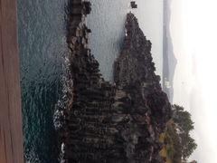 中文大浦海岸柱状节理带-柱状节理带