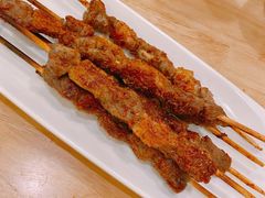 草原羊肉串-秦䩊会·陕西biangbiang面(畹町路店)