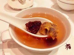 羊肚菌猪腱炖响螺-嘉麟楼