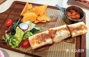 Central Asian Beef Wrap