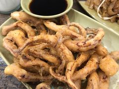 椒盐鱿鱼须-贞姨美食·老字号海鲜大排档