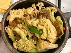 石锅菜花-红菜坊·烤鸭·川鲁宴(石园店)