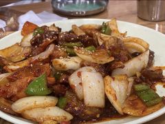 辣炒五花肉-贤花饭店(城阳店)