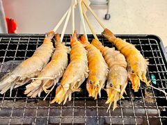 盐烤罗氏虾-白仁仔· 活烤海鲜 宵夜(豫园店)