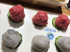 虾滑拼牛肉丸-额尔敦传统涮(公园西路店)