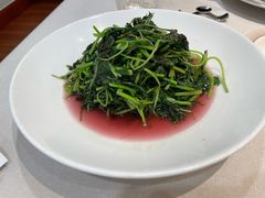 清炒苋菜-钱塘花园·宁波菜