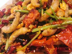 香辣干煸鱿鱼须-陆壹捌餐厅(五大道店)