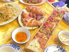 -竹语饭香·原生态农庄·烧鸡·竹筒饭·河鲜(森林海白水寨店)