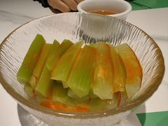 开胃莴苣片-鑫小城故事·藕汤·家常菜(台北一路总店)