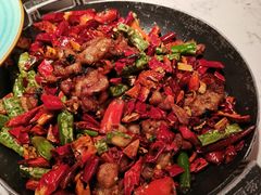 青椒干锅牛蛙-大榕树下顺德菜(融创茂店)