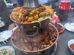 -超越炭火牛蛙火锅鸡(河东店)