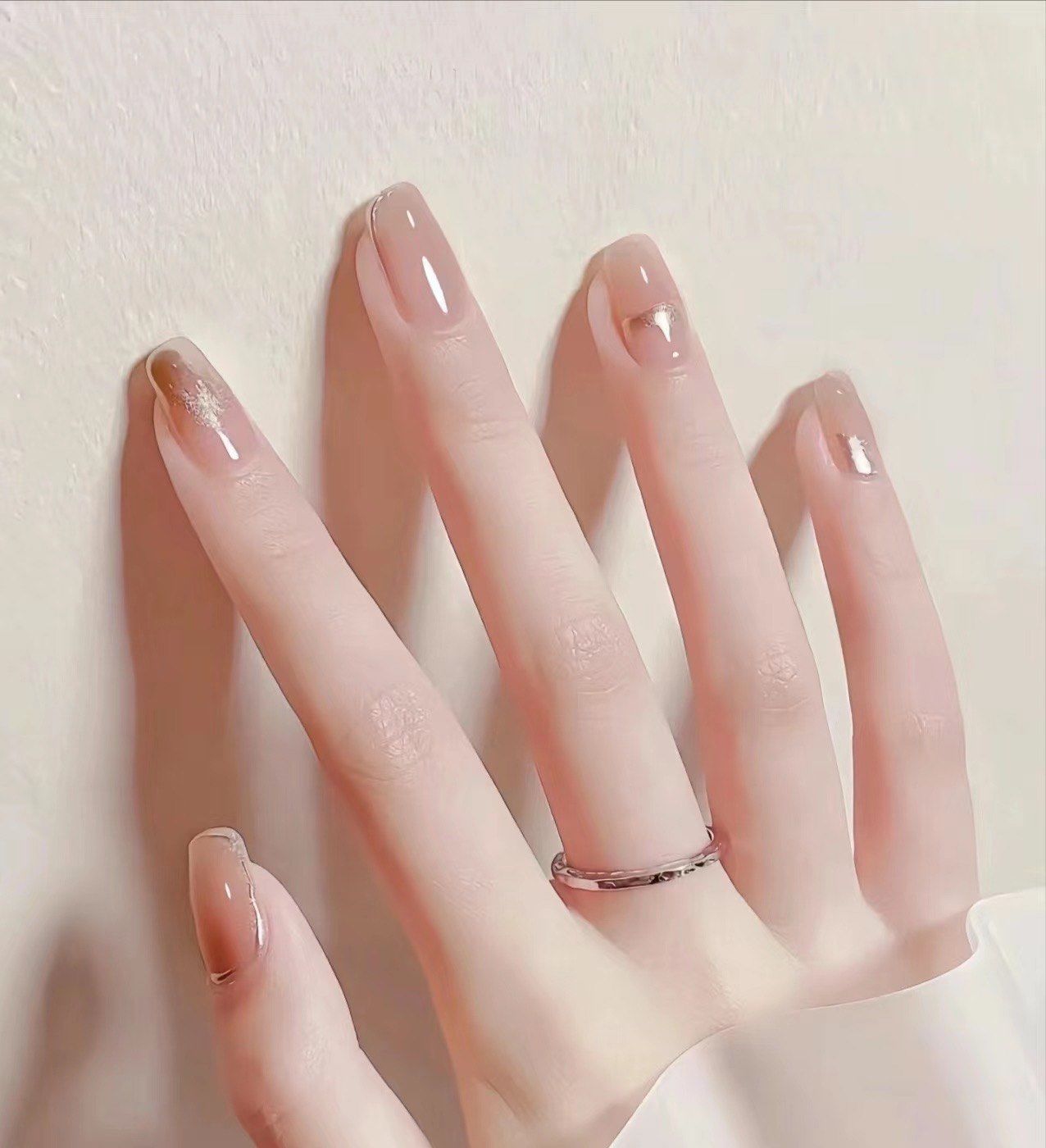 美甲简约大气