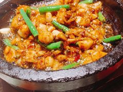酱爆石锅蛙-绿茶餐厅(松江万达店)