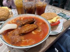 番茄浓汤鸡翅猪扒通粉-华嫂冰室(尖沙咀店)