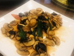 冬笋蘑菇炒肉片-501號台州海鲜餐厅(海创园店)