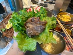 -草家酱蟹炭火烤肉店(珲春南路一店)