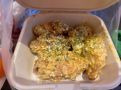 咸蛋黄翅中-前进5路汉堡炸鸡(昙华林店)